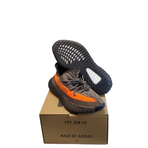 New adidas Yeezy Boost 350 V2 Carbon Beluga Men's Size 9.5 - Picture 8 of 11